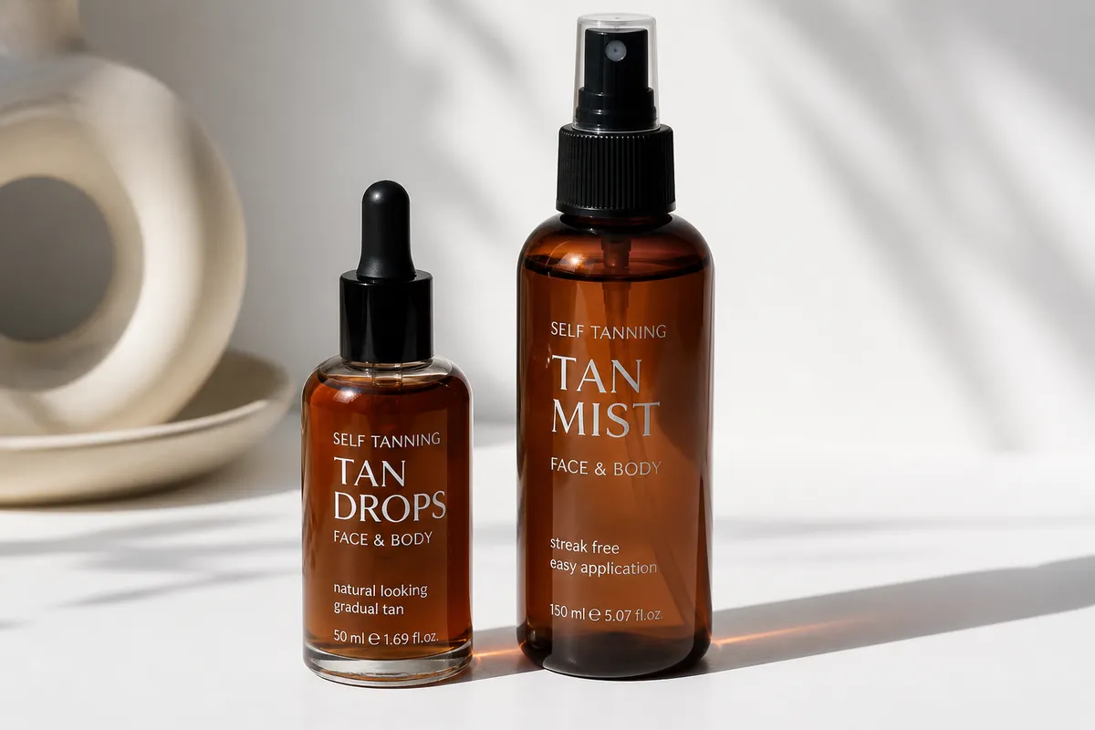 autobronzant lichid versus spray diferențe formule