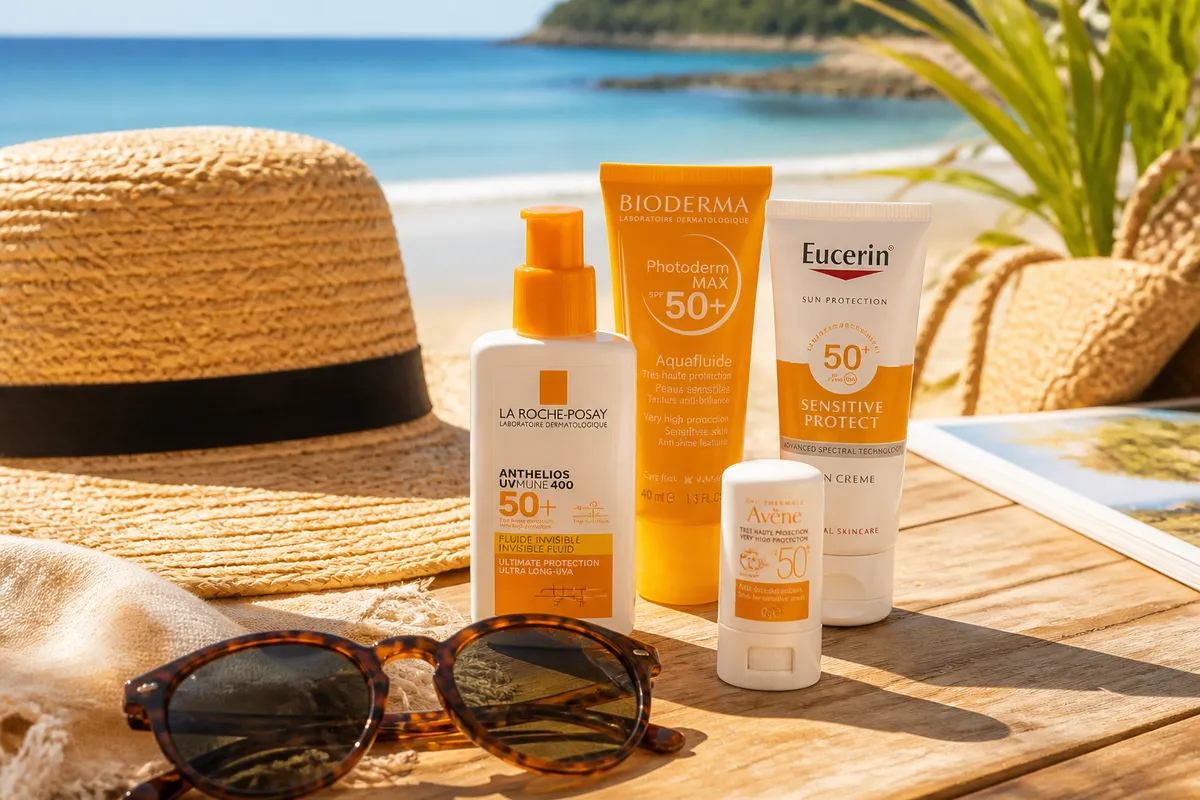 produse protecție solară SPF vară plajă