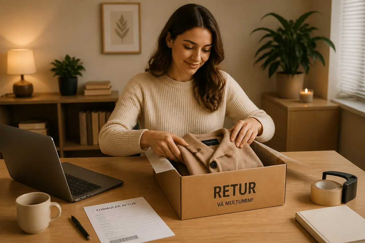 retur haine comandate online international