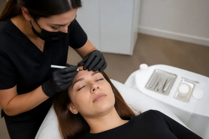 Sprâncenele rare au făcut din microblading o alegere care cere discernământ