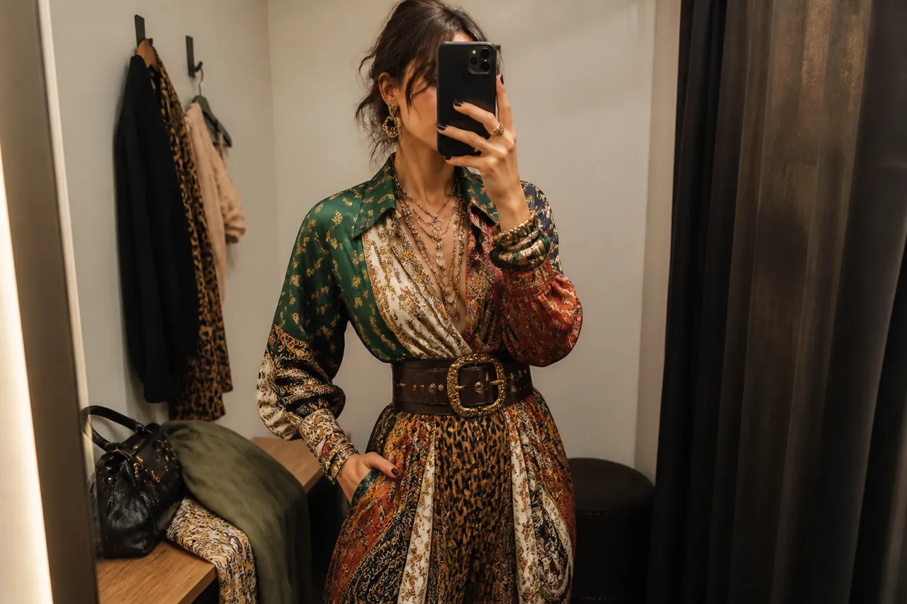 greșeli de styling când porți centură lată peste haine