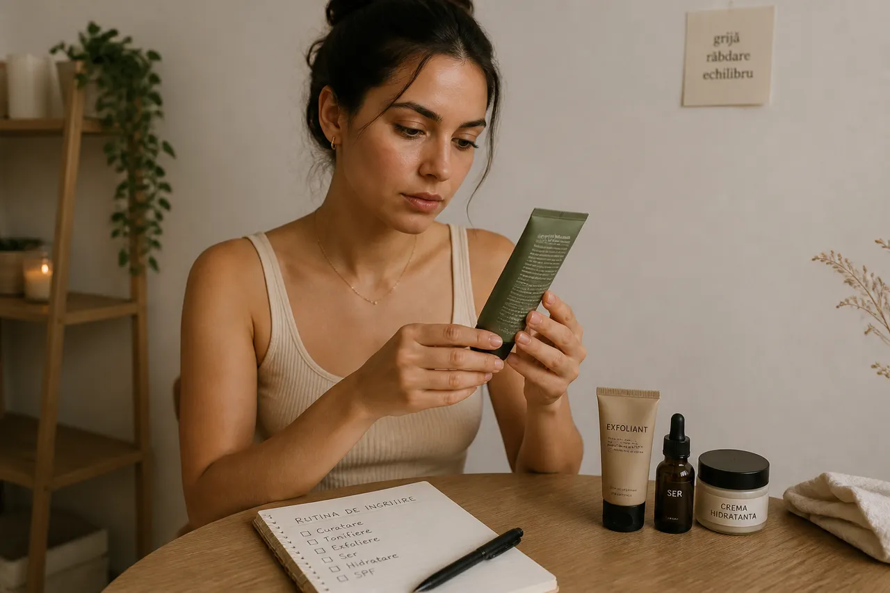 revenirea treptată la exfoliere pentru ten sensibil
