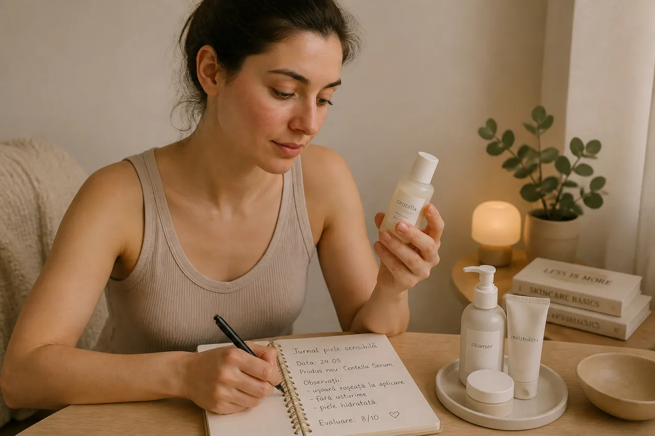 test de toleranță pentru cosmetice naturale