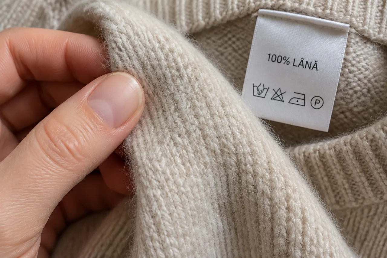 lână fină pentru pulovere purtate direct pe piele